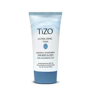 Tizo Минеральный Солнцезащитный Крем Для лица и тела Ultra Zinc Body & Face Tinted Spf 40, 100 G
